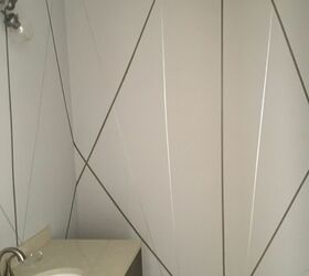 simple and fast modern wall finish you can do in one day