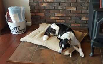$5 Earth Friendly Coffee Sack Dog Bed