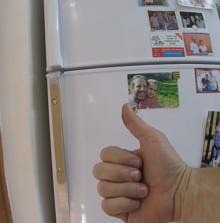 como fazer uma maaneta de porta de geladeira projeto diy, resultado final