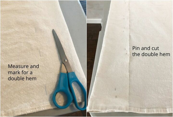 como fazer cortinas de tecido