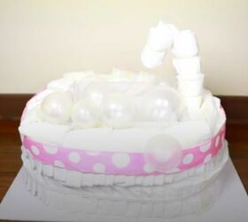 boss your next baby shower with this baby shower diaper cake