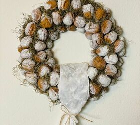 walnut wreath diy