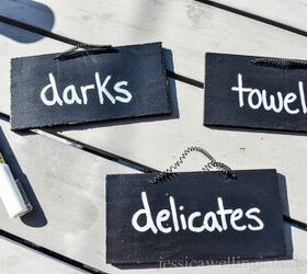 easy painted chalkboard labels
