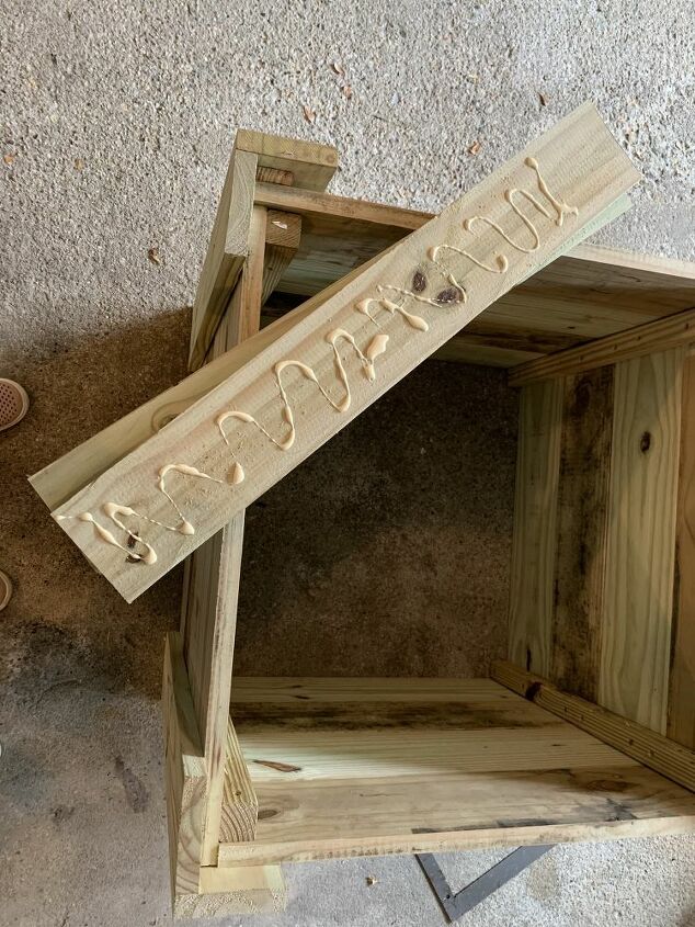 diy large wooden planter