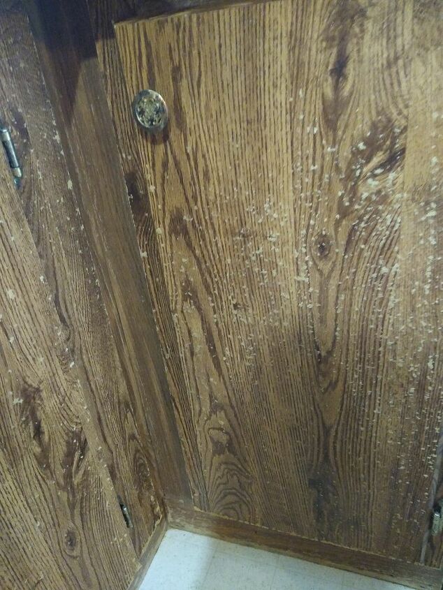 q worn out laminate kitchen cabinets