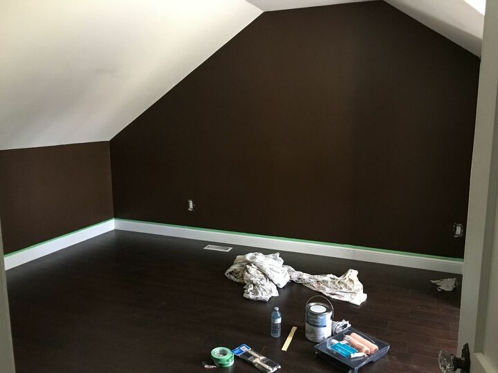 bedroom moulding design feature wall