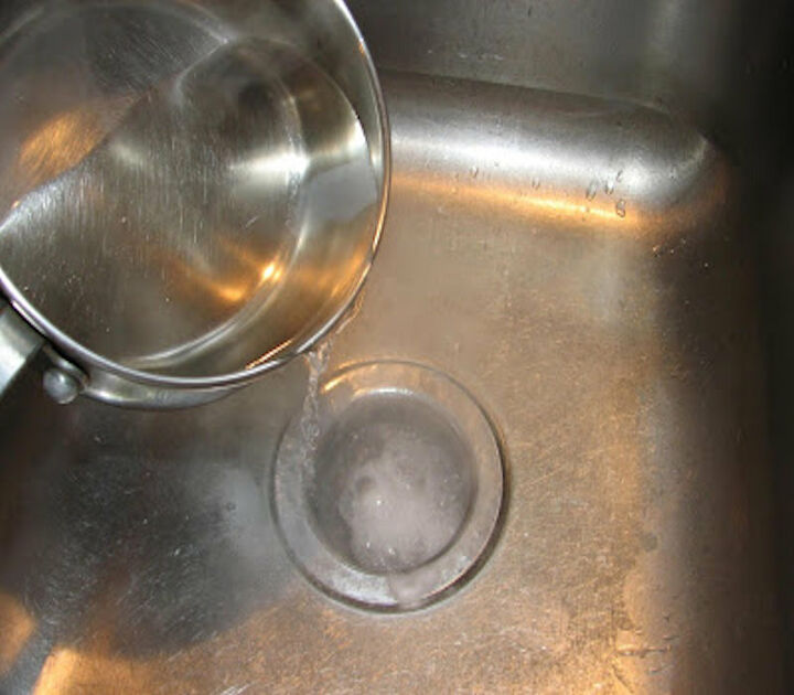 formas de desatascar el desage del fregadero de la cocina