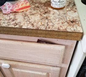 how can i reglue a formica countertop