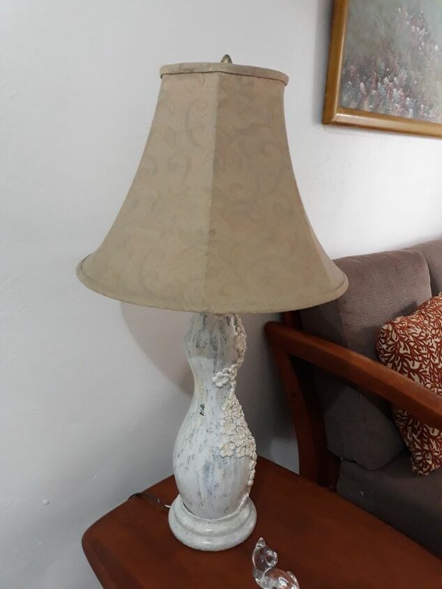 q how do i paint a lamp shade