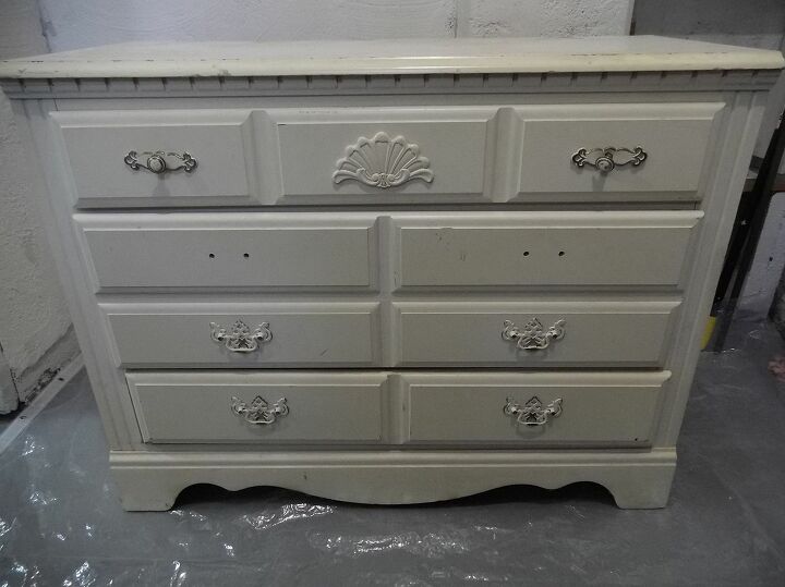 How To Paint Dresser Makeover Diy Drawer Handles Diy Chalk