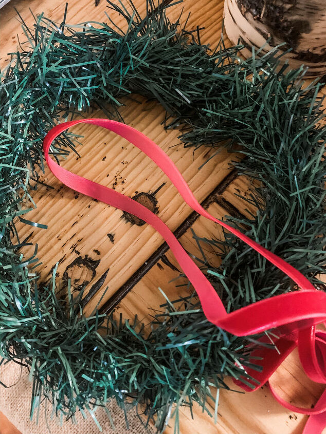 clothe pin snowflake kitchen cabinets wreath