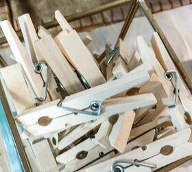 How clothespins can make your kitchen cabinets more beautiful for $10