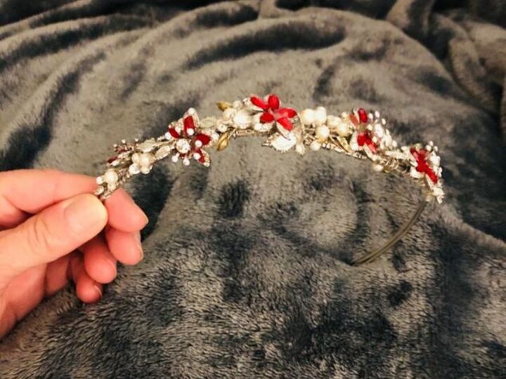 q what can i do to keep my headband i wore 13 year ago at my wedding