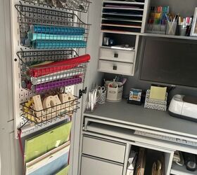 turn a 60 computer armoire into a cricut craft cabinet