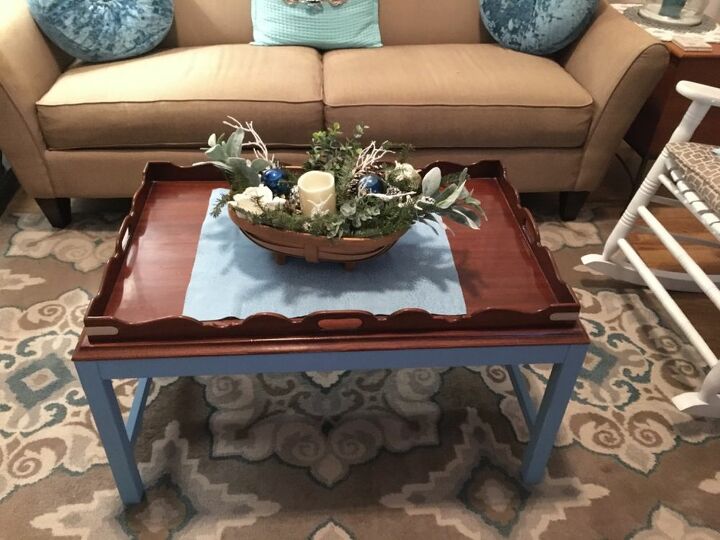 upcycled coffee table
