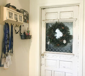 add charm to an old farmhouse door with new trim