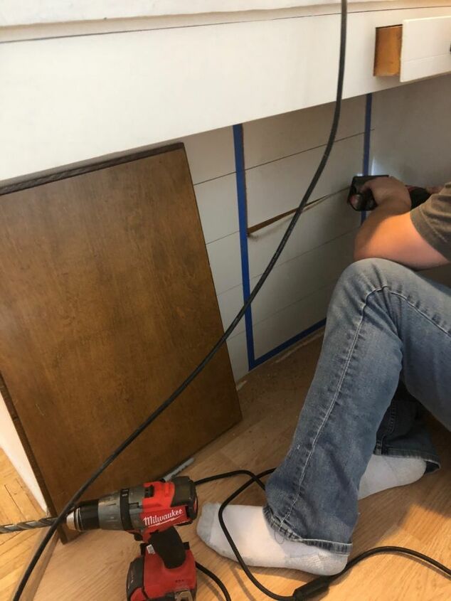 diy breakfast bar cabinet