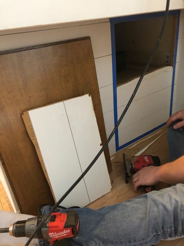 diy breakfast bar cabinet