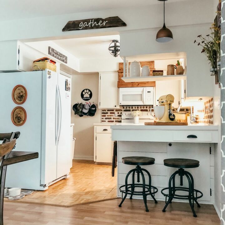 diy breakfast bar cabinet