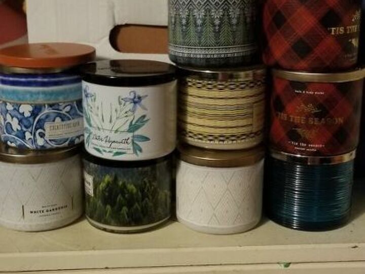 q ideas on repurposing these used candels