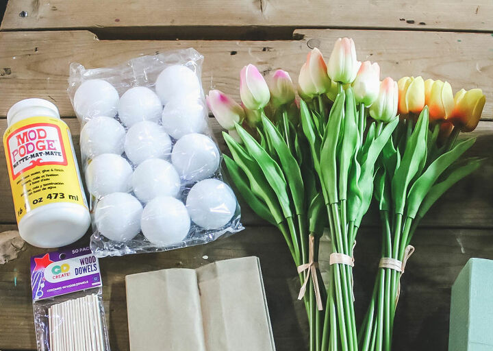 jardinera de bulbos de tulipan