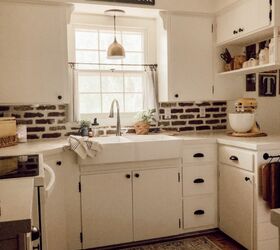 They cut a hole in the back of their cabinet for a clever kitchen hack