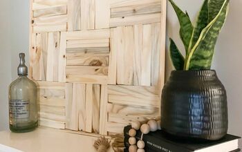 Cheap and Easy DIY Wall Art With Wood Shims