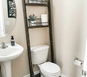 Bathroom Blanket Ladder