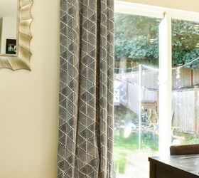 make inexpensive curtains look custom