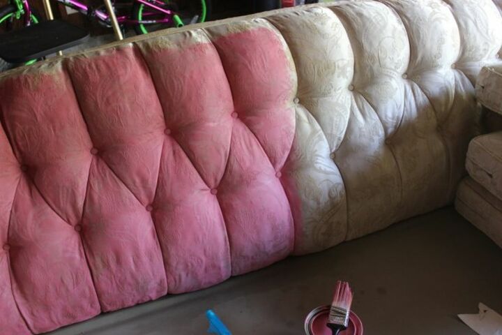 pintei meu sof