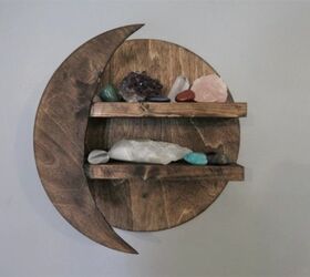 diy moon shelf