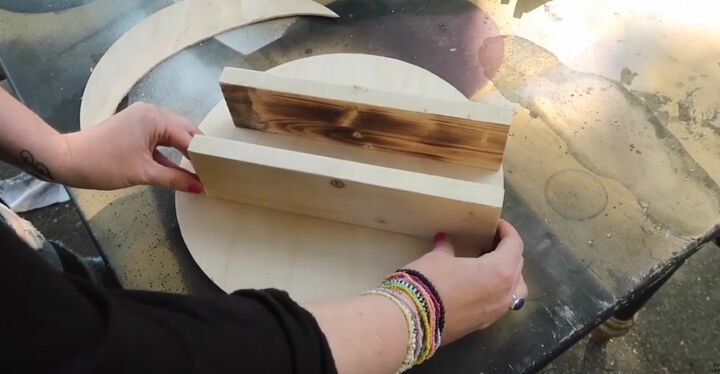 diy moon shelf
