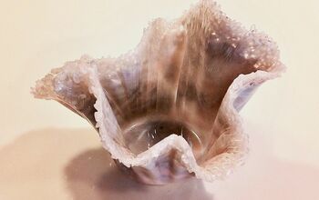 Marbled Resin Vase
