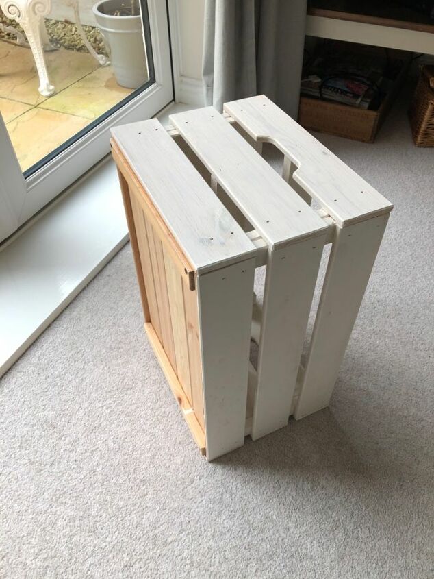 How to Make a Wooden Crate Shoe Storage DIY Hometalk