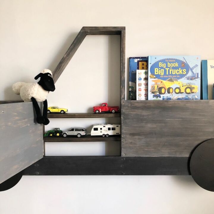 car ute truck bookshelf