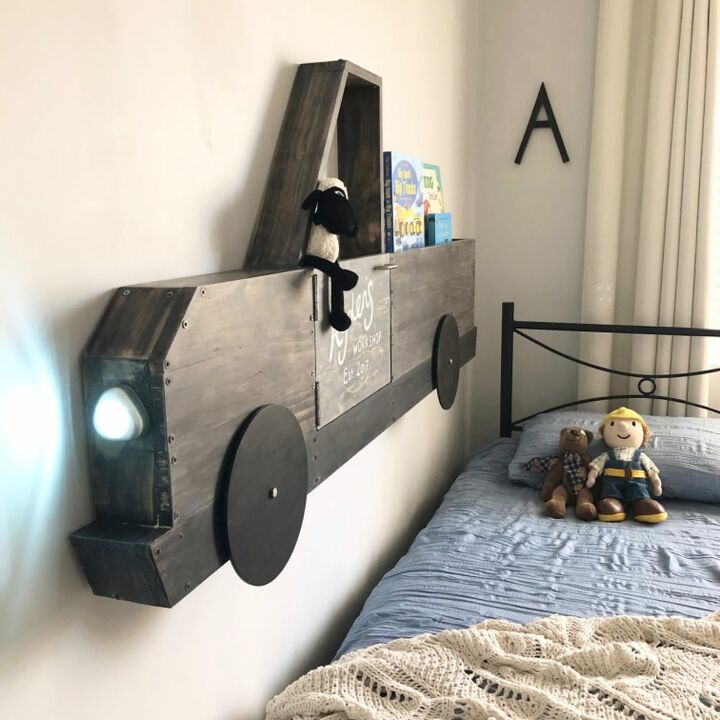 car ute truck bookshelf