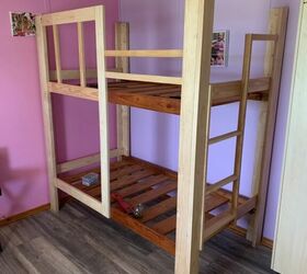 diy bunk bed house