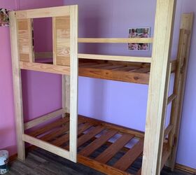 diy bunk bed house