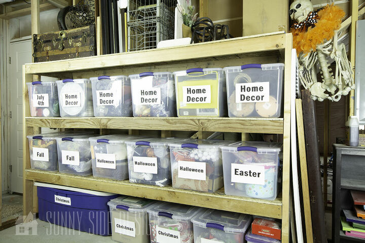 storage room organization shelves