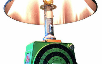 Vintage S&H Green Stamp Dispenser Repurposed Lamp!