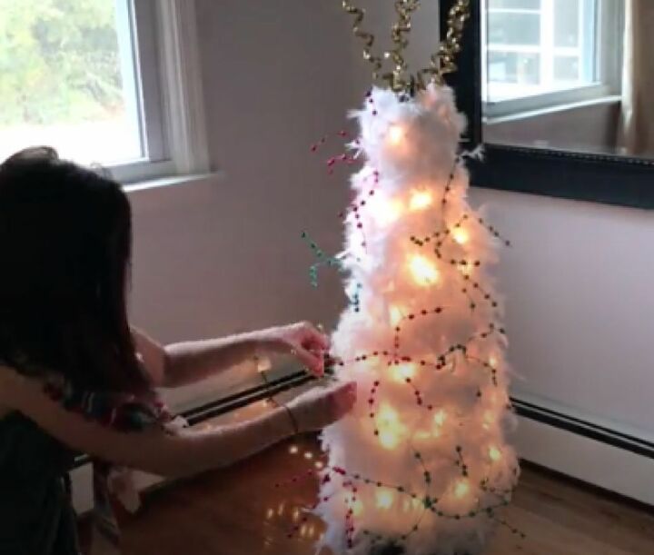 como fazer belas decoraes de luz de natal para sua casa