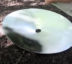 how to make a fountain for under 50, Step 7 Paint the Circle