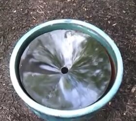 how to make a fountain for under 50, Step 8 Test Circle