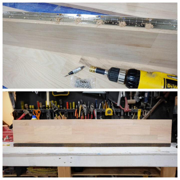 diy wall mounted floating cabinet