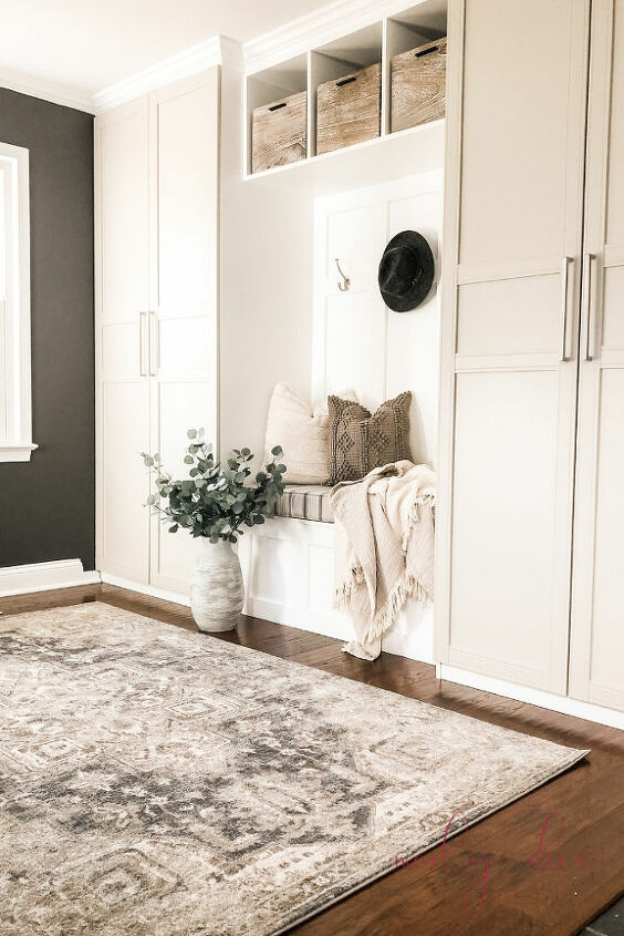 15 gorgeous home improvements that only look like they cost thousands, Mudroom Makeover Using an IKEA Hack