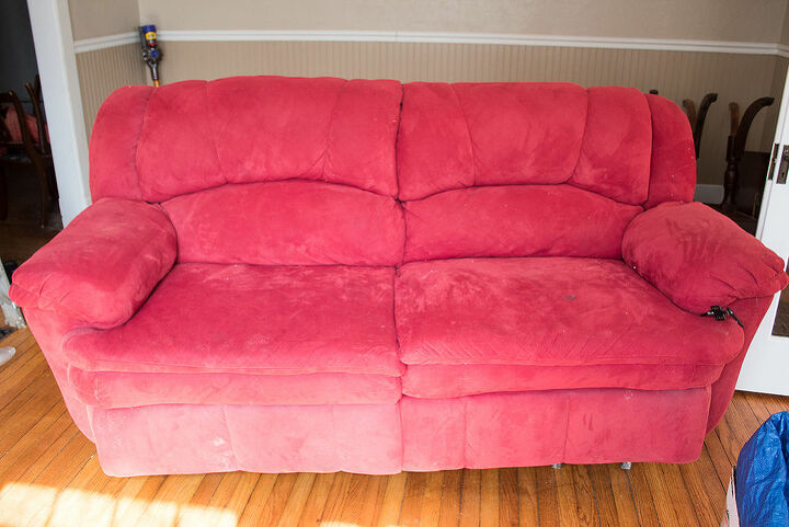how to recover a recliner sofa