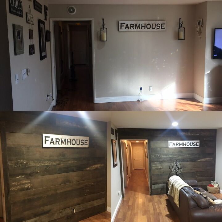 barn wood inspired accent wall 2020diycontest