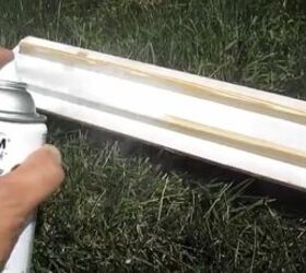 how to make real wood shutters for 30, Spray paint the louver pulls