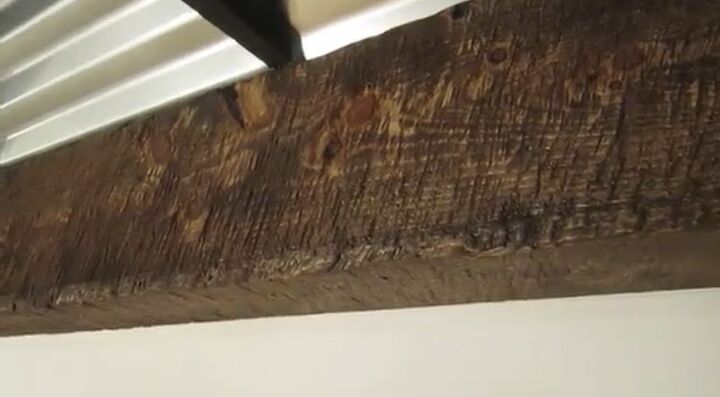 how to make raw wood beams, How to make raw wood beams