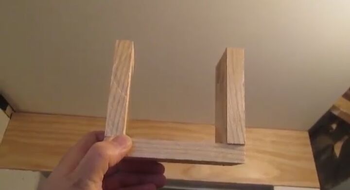 how to make raw wood beams, For a beam with 3 exposed sides